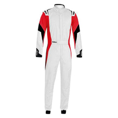 Sparco Suit Competition (Boot Cuff) 52 White/Red