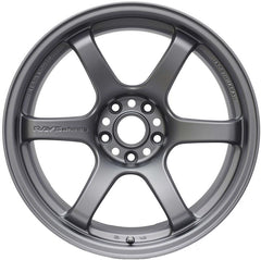 Gram Lights 57DR 15x8.0 +35 5-114.3 Gunblue Wheel