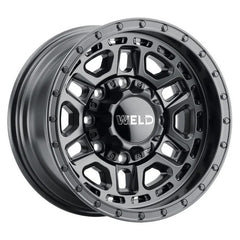 Weld Off-Road W119 17x9 Crux 5x114.3 5x127 ET-12 BS 4.50 Satin Black 78.1