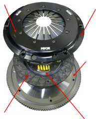 HKS 2022+ Toyota GR86 / 2022+ Subaru BRZ LA Clutch Kit