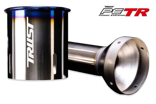 GReddy SS PE-TR Tip Silencers 115mm Tip -60mm Inner Pipe