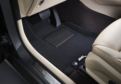3D MAXpider - 3D Maxpider 12 - 23 Dodge Durango 5 - Seat Elegant Black R1 R2 (2 Posts On Front Passenger Floor) - Demon Performance