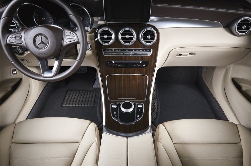 3D MAXpider - 3D Maxpider 12 - 23 Dodge Durango 5 - Seat Elegant Black R1 R2 (2 Posts On Front Passenger Floor) - Demon Performance