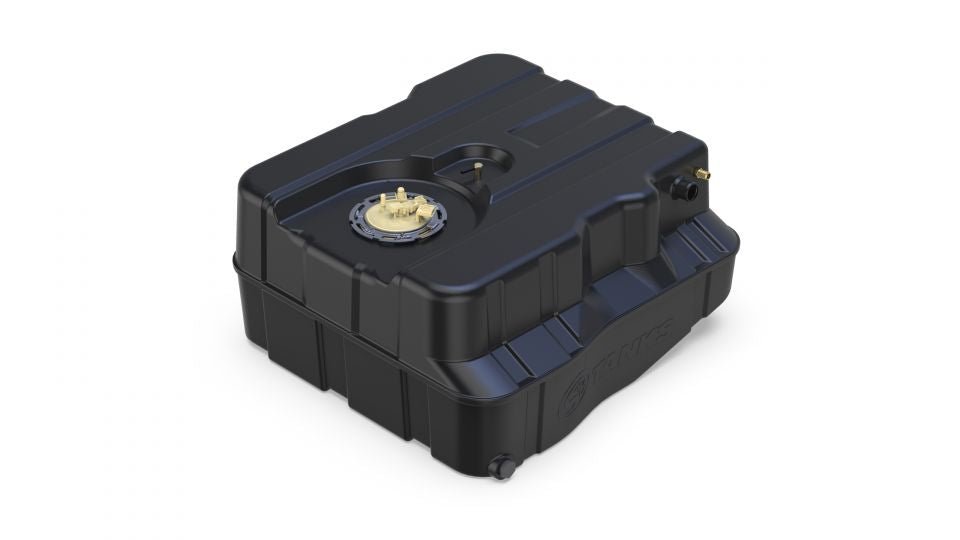 S&B - 40 Gallon Replacement Fuel Tank After Axle For 2011 - 2016 Ford Powerstroke 6.7L Cab Chassis S&B Tanks - Demon Performance