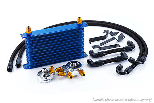 GReddy OIL COOLER KIT W/ FILTER RELOC 13-ROW CIRCUIT SPEC BNR34