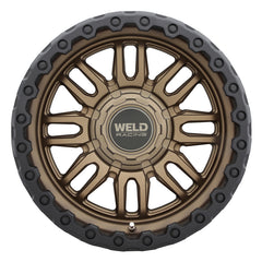 Weld Off-Road Swift 17x9in - 5x114.3 / 5x127 BP - ET-12 - 78.1mm CB- Satin Bronze Wheel & Black Ring