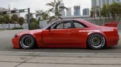 GReddy Pandem 95-98 Nissan Skyline GT-R R33 - Front Fenders
