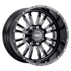 Weld Slingblade 20x10 8x170 ET-18 BS4.75 Gloss BLK MIL 125.1 Wheel