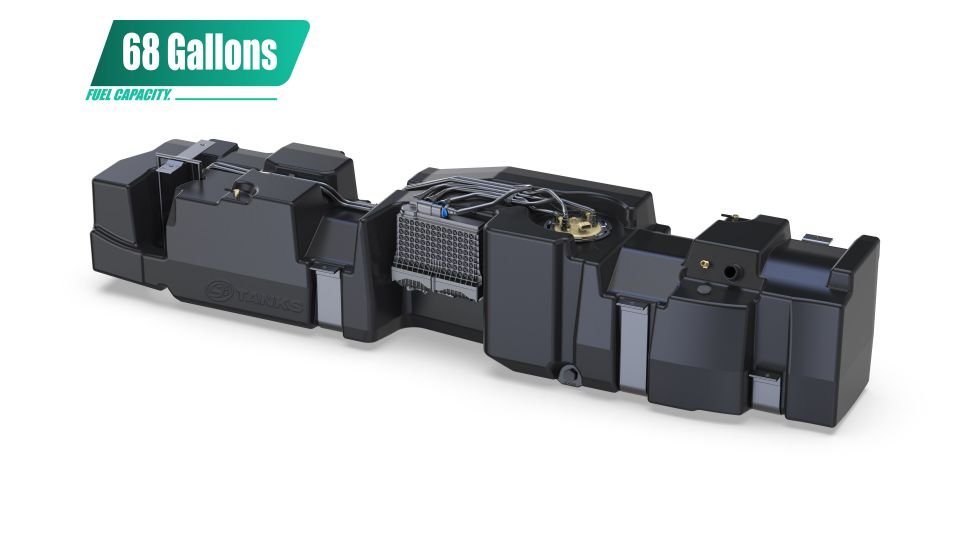 S&B - 68 Gallon Replacement Fuel Tank For 2017 - 2022 Ford Powerstroke 6.7L Crew Cab Long Bed S&B Tanks - Demon Performance