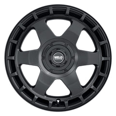 Weld Off-Road Ridge 20x9 - 8x170 BP - ET0 - 125.1mm CB - Satin Black Wheel