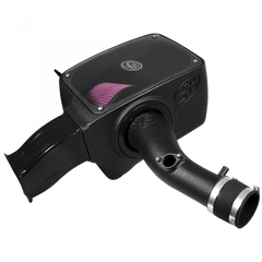 Cold Air Intake For 16-18 Toyota Tacoma 3.5L Oiled Cotton Cleanable Red S&B