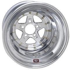 Weld Alumastar 2.0 15x10 / 5x4.75 BP / 4in. BS Polished Wheel - Non-Beadlock