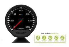 GReddy Sirius Meter - Water Temp 0/120 (Deg.C) 74mm Analog Gauge (w/Water Temp Sensor & Harness Set)