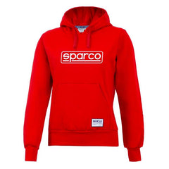 Sparco Hoodie Lady Frame SMALL Red
