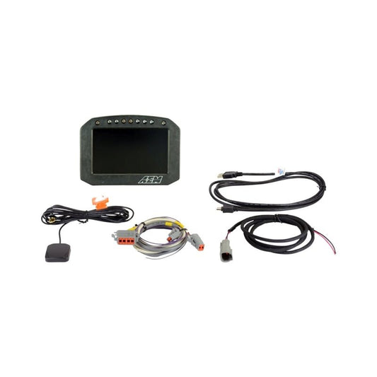AEM - AEM CD - 5G Carbon Flush Digital Dash Display w/ Internal 20Hz GPS & Antenna - Demon Performance