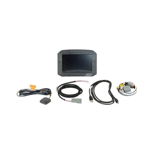 AEM - AEM CD - 7G Carbon Flush Digital Dash Display w/ Internal 20Hz GPS & Antenna - Demon Performance