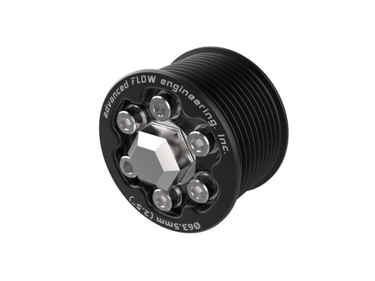 aFe - aFe 15 - 23 Dodge Challenger / 15 - 23 Dodge Charger SRT Hellcat 2.50in Supercharger Power Pulley Kit - Demon Performance