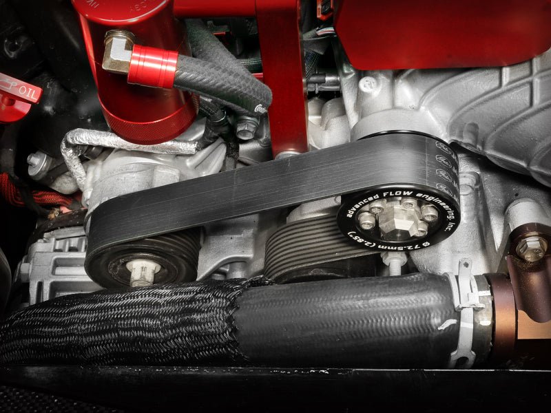 aFe - aFe 15 - 23 Dodge Challenger / 15 - 23 Dodge Charger SRT Hellcat 2.85in Supercharger Power Pulley Kit - Demon Performance