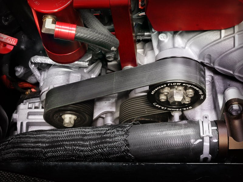 aFe - aFe 15 - 23 Dodge Challenger / 15 - 23 Dodge Charger SRT Hellcat 3.10in Supercharger Power Pulley Kit - Demon Performance