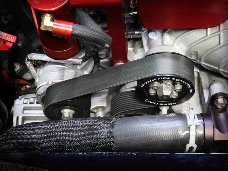 aFe - aFe 15 - 23 Dodge Challenger / 15 - 23 Dodge Charger SRT Hellcat 3.35in Supercharger Power Pulley Kit - Demon Performance