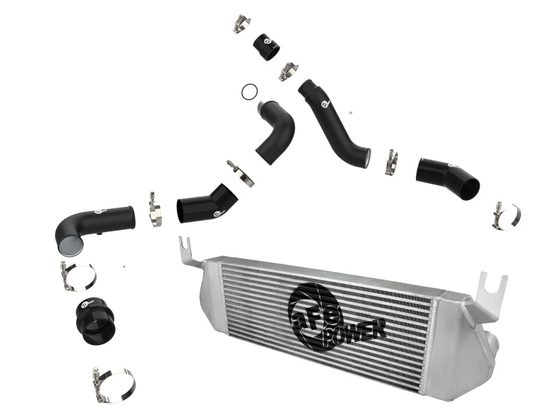 aFe - aFe 16 - 19 RAM 1500 EcoDiesel V6 3.0L (TD) BladeRunner GT Series Intercooler w/ Tubes - Demon Performance