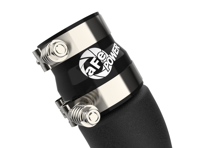 aFe - aFe 16 - 19 RAM 1500 V6 3.0L (TD) BladeRunner 3in Aluminum Hot Charge Pipe - Black - Demon Performance