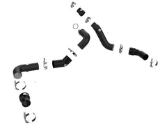 aFe - aFe 16 - 19 RAM 1500 V6 3.0L (TD) BladeRunner 3in Aluminum Hot & Cold Charge Pipe Kit - Black - Demon Performance