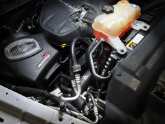 aFe - aFe 16 - 19 RAM 1500 V6 3.0L (TD) BladeRunner 3in Aluminum Hot & Cold Charge Pipe Kit - Black - Demon Performance