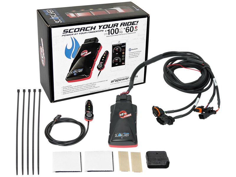 aFe - aFe Scorcher Blue Module 15-21 Ford Mustang Ecoboost L4-2.3L (t) - Demon Performance