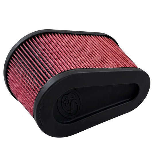 S&B - Air Filter For Intake Kits 75 - 5136 / 75 - 5136D Oiled Cotton Cleanable Red S&B - Demon Performance