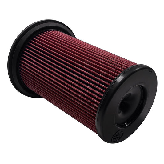 S&B - Air Filter For Intake Kits 75 - 5137 / 75 - 5137D Oiled Cotton Cleanable Red S&B - Demon Performance