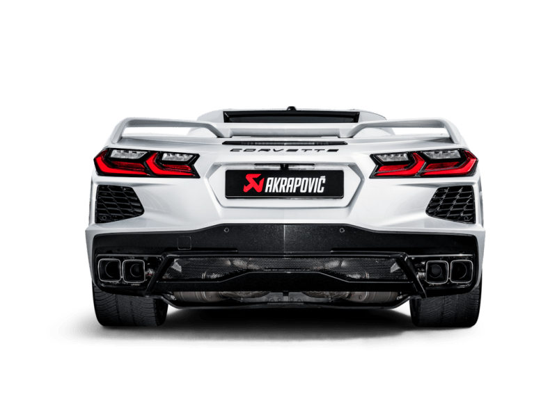 Akrapovic - Akrapovic 2020 Chevrolet Corvette Stingray (C8) OPF/GPF Slip - On Line (Titanium) w/ Titanium Tips - Demon Performance