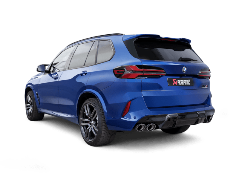 Akrapovic - Akrapovic 2024+ BMW X5M / X6M (Face Lift) Slip - On Line (Titanium) w/Carbon Fiber Tips - Demon Performance