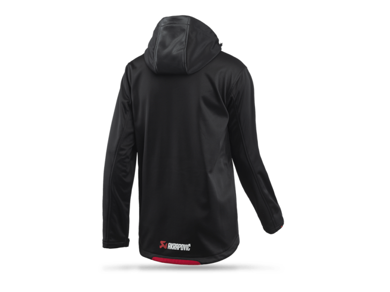 Akrapovic - Akrapovic Mens Corpo Softshell Jacket Black - 2XL - Demon Performance