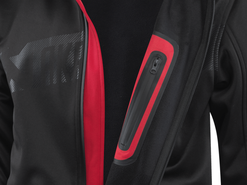 Akrapovic - Akrapovic Mens Corpo Softshell Jacket Black - L - Demon Performance