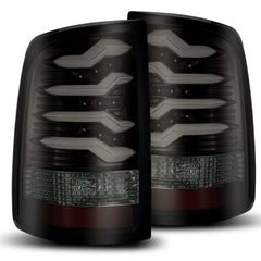 AlphaRex - AlphaRex 09 - 18 Dodge Ram 1500 PRO - Series LED Tail Lights Jet Black - Demon Performance