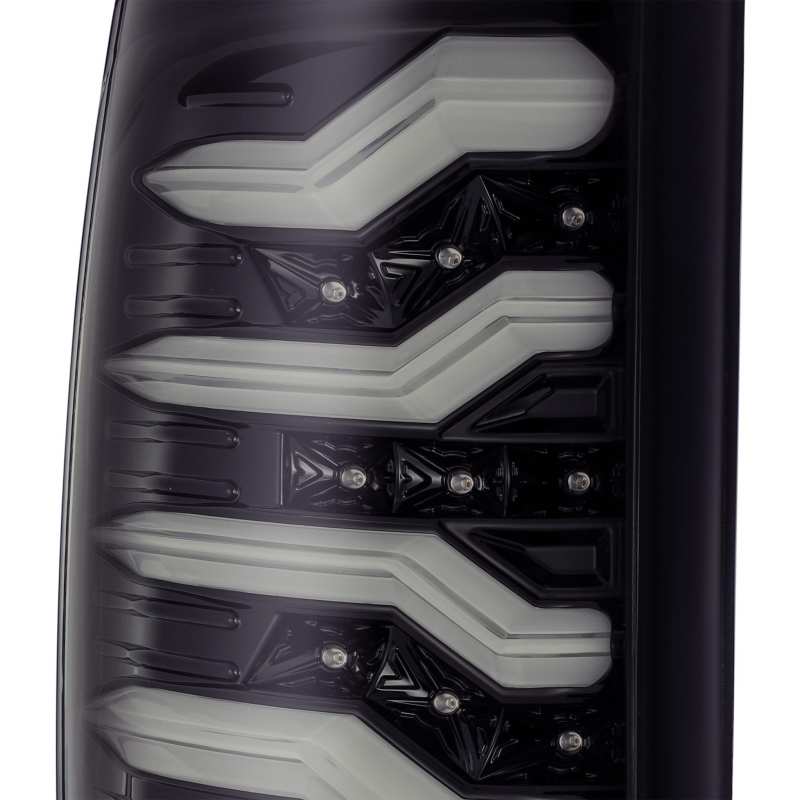AlphaRex - AlphaRex 09 - 18 Dodge Ram 1500 PRO - Series LED Tail Lights Jet Black - Demon Performance