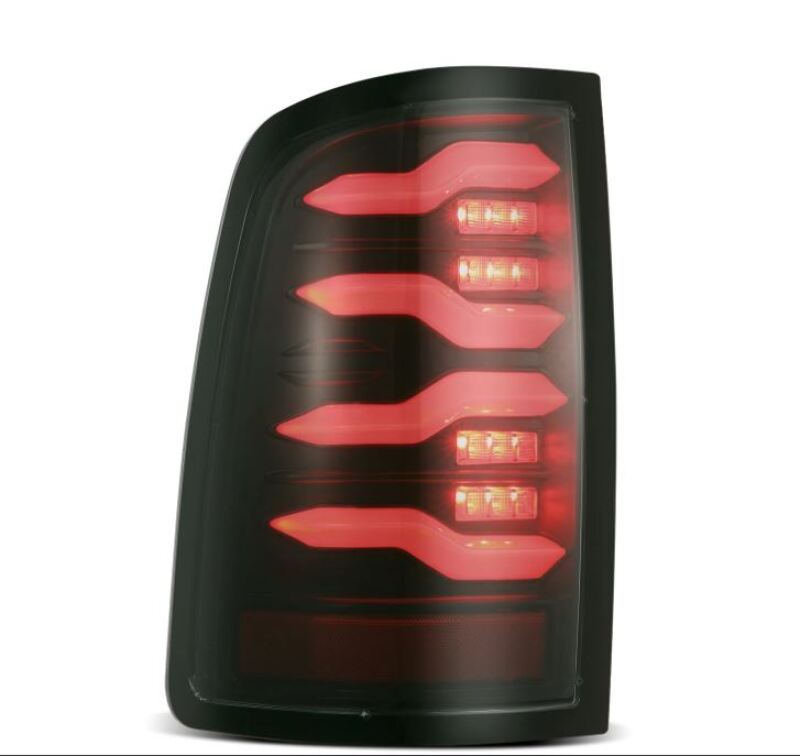 AlphaRex - AlphaRex 09 - 18 Dodge Ram Luxx - Series LED Tail Lights Alpha - Black w/ Activation Light & Seq. Signal - Demon Performance