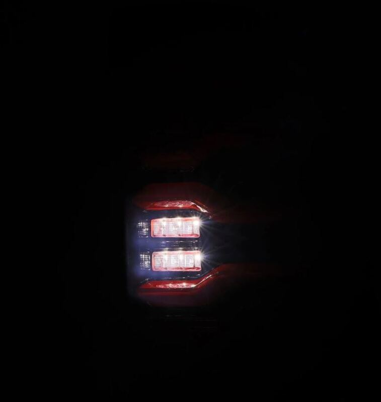 AlphaRex - AlphaRex 09 - 18 Dodge RAM LUXX - Series LED Taillights Black Red w/Actv Light & SS - Demon Performance