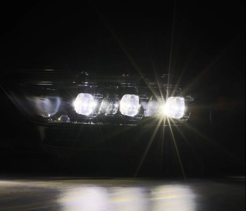 AlphaRex - AlphaRex 15 - 17 Ford Mustang NOVA LED Proj Headlights Alpha Black w/Activ Light/Seq Signal/Switch DRL - Demon Performance