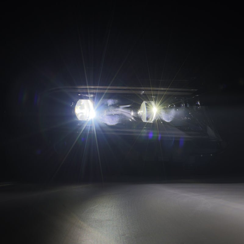 AlphaRex - AlphaRex 15 - 23 Dodge Charger LUXX - Series LED Proj Headlights Black w/Activtn Lgt & Seq.Sig / SB DRL - Demon Performance