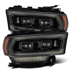 AlphaRex - AlphaRex 19 - 21 Ram 2500 PRO - Series Projector Headlights Plank Style Alpha Black w/Activation Light - Demon Performance