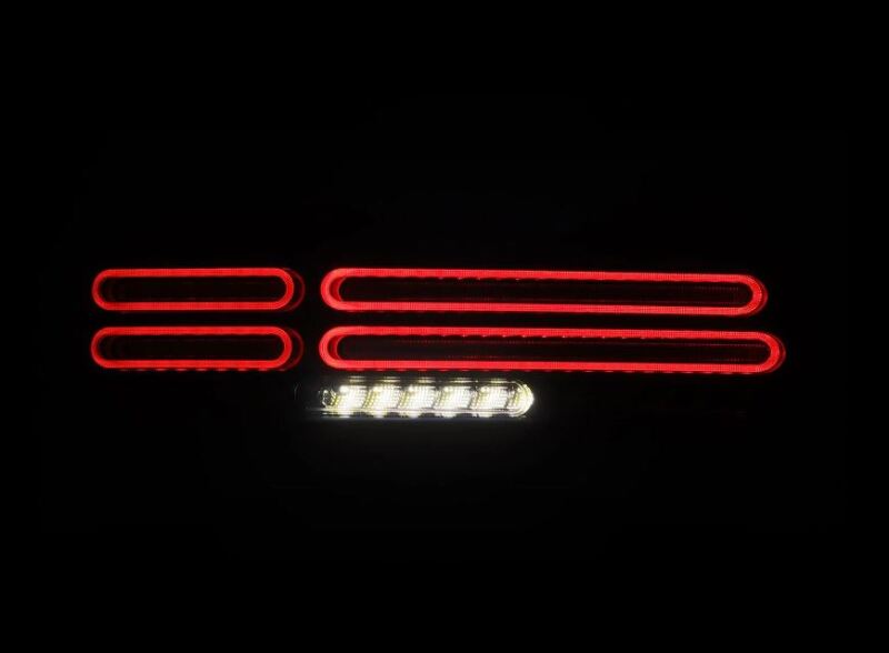 AlphaRex - AlphaRex 23 - 25 Nissan Z Nova - Series Quad - Loop Style Prismatic LED Tail Lights - Alpha Black - Demon Performance