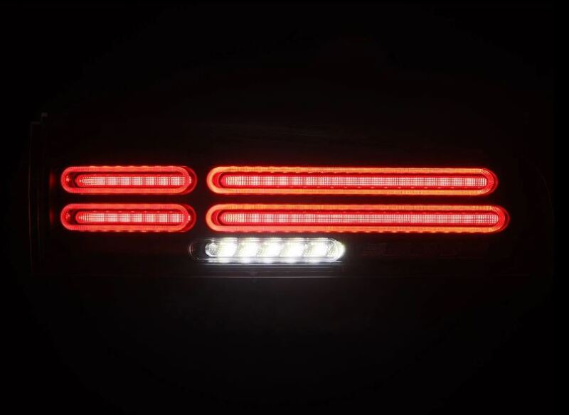 AlphaRex - AlphaRex 23 - 25 Nissan Z Nova - Series Twin - Loop Style Prismatic LED Tail Lights - Black - Demon Performance