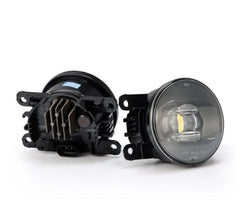 AlphaRex - AlphaRex Universal Acura/Ford/Honda/Subaru/Nissan DoubleTap Dual Color LED Proj Fog Lights - Wt/Ambr - Demon Performance