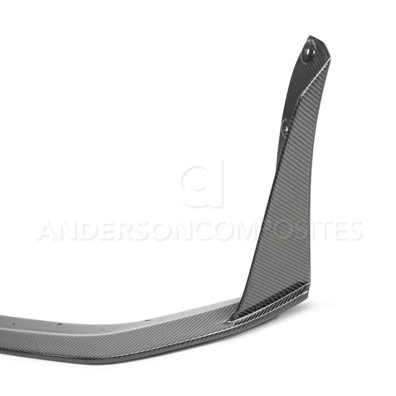 Anderson Composites - Anderson Composites 2020 Ford Mustang/Shelby GT500 Carbon Fiber Front Splitter Wickers - Demon Performance
