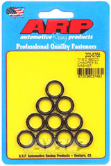 ARP - ARP 8740 Chrome Moly 7/16in x .660 x .120 Black Chamfer Washer - 10 Pack - Demon Performance