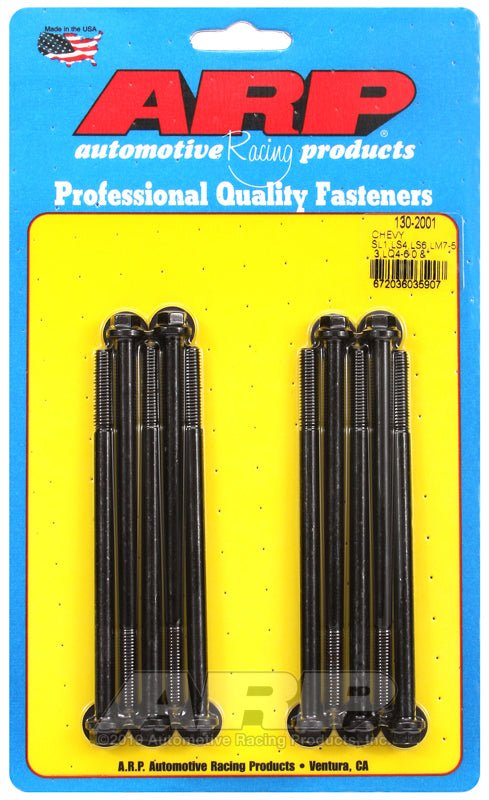 ARP - ARP Chevy LS1/LS4/LS6/LM7 5.3 / LQ4 6.0 / RL4 4.8 Hex Intake Manifold Bolt Kit - Demon Performance