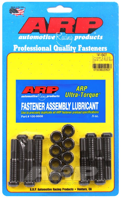 ARP - ARP Chrysler 2.2L & 2.5L Wave - Loc Rod Bolt Kit - Demon Performance