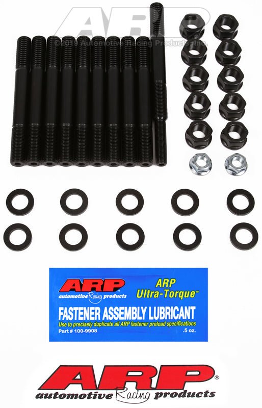 ARP - ARP Ford 351W 2 - Bolt Main Stud Kit Dual Rear Sump Oil Pan - Demon Performance